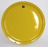 ZAK DESIGNS YOYO LEMON DINNER PLATE 6pc