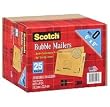 Scotch 3M Bubble Mailers Size 0 (6 x 9) - 25ct