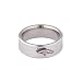 NFL Titanium Logo Ring - Broncos