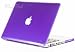 Kuzy® - PURPLE Crystal 13inch Hard Case Cover See Thru Satin for NEW Macbook PRO 13.3