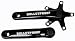 BulletProof, 155mm 110mm Bolt On Circle, Black, Crank Arm Set