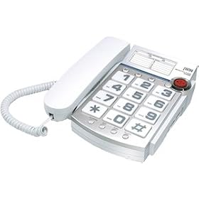 Click here to buy jWIN JTP590WHT Corded Speaker Phone with Caller ID (White) by jWIN.