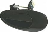 02-03 DODGE NEON REAR DOOR HANDLE LH (DRIVER SIDE), Outside, Black (2002 02 2003 03) D491314 QA51DX8AD