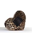 Little Giraffe Luxe Leopard Tooth Fairy Heart Pillow
