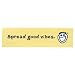 LIFE IS GOOD Spread Good Vibes Bumper Sticker