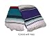 Sporting Goods : Hugger Mugger Mexican Blanket, Soft Woven Fabric Colorful Striped Patterns Blankets