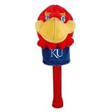 Kansas Jayhawks College NCAA Golf Mascot Head Cover