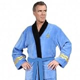 Star Trek Spock Adult Towelling Bathrobe