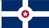 Indianapolis 3x5ft Nylon Flag