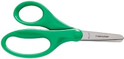 Fiskars 94167097 Kids Classic 5-Inch Blunt Tip Scissors, Colors May Vary