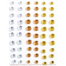 Martha Stewart Crafts Halloween Candy Corn Gemstones