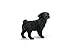 Schleich Female Pug Toy Figure