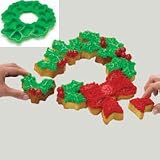 Roshco Create N Celebrate Wreath Pull Apart Cupcake Silicone Baking Mold