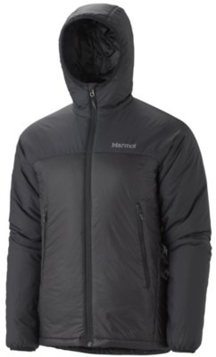 Marmot Herren Kunstfaserjacke Hoody Baffin, black, M Preisvergleich