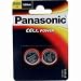 Panasonic CR-2025 Lithium Coin Battery - Twin Pack [Watch]
