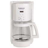 Cuisinart Programmable Filter Brew 12-Cup Coffeemaker, White