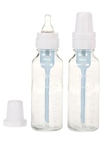 Dr Brown's 8-oz. Natural Flow Standard Glass Baby Bottles 2-pk.