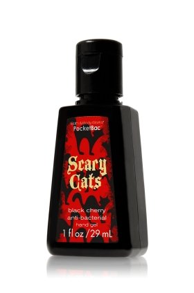 Bath and Body Works Anti-bacterial Halloween Pocketbac Sanitizing Hand Gel Black Cherry