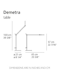 artemide demetra table lamp