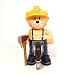 Sam Firefighter Hose Bad Taste Bear Figurine