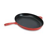 Le Creuset Enameled Cast-Iron 15-3/4-Inch Oval Fish Skillet, Cherry