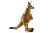 Red Kanga Toy Reproduction By Hansa, 17'' Tall -Affordable Gift for your Little One! Item #DHAN-3642