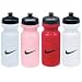 Nike Big Mouth 500ml Water Bottle - Sports Cap (Size: 500ml) (Colour: Real Pink / Black )