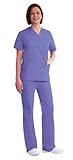 Dickies Women's Everyday Scrubs (EDS) Missy Fit Scrub Set 2 Pocket Top and Cargo Pant
