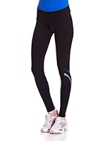 Naffta Pantalón Ajustado Running (Negro / Azul)