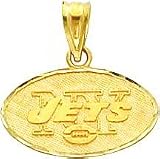 14K Gold NFL New York Jets Logo Charm