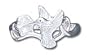 Solid Sterling Silver Hummingbird Ring
