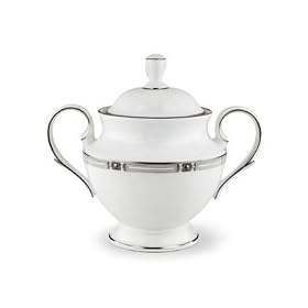 Lenox Westerly Platinum Sugar Bowl, 5 3 8 by Lenox