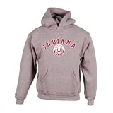 Indiana Hoosiers Youth Hooded Sweatshirts - Name Over Circle