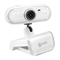 Macally IceCam II USB-Webcam mit integriertem Mikrofon wei�