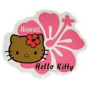 Hello Kitty Hawaii Flower Sticker