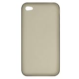 Premium Smoke TPU Flexi Soft Gel Skin for Apple iPhone4, 4th Generation, 4th Gen Flexible See Thru Skin