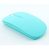 RUBAN&reg; 2.4G Wireless Optical Mouse For Laptop PC Mac (Turquoise)