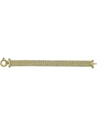 11mm 14k Panther Style Bracelet 7"