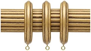 Select Wood Rings for 2 1/4 Inch Pole (Vintage Gold)