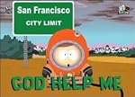 South Park God Help Me Magnet SM2032