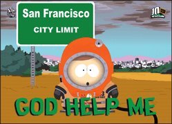South Park God Help Me Magnet SM2032