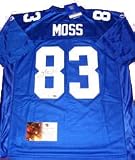 Sinorice Moss Autographed New York Giants NFL Jersey