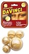 Mega Marbles - LEONARDO DAVINCI MARBLES NET (1 Shooter Marble, 24 Player Marbles & 2 Display Rings)