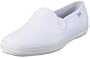 Keds Women's Champion Basic Canvas Slip-On,White Canvas,7.5 M