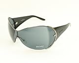 IMAGE OF Escada Sunglasses - SES630 0568 Metal - Acetate Silver - Black Grey