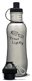 AffirmWater 32oz TREAD LIGHTLY Stainless Steel Water Bottle Stainless Steel Water Bottle 1 Liter