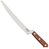 LamsonSharp 39656 Rosewood Stamped 10' Offset Bread Knife, serrated