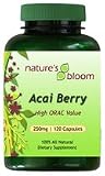 Nature s Bloom Acai Berry Capsules 250mg (120 count)