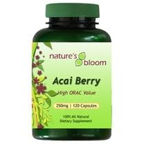 Natures Bloom Acai Berry Capsules 250mg (120 count) Nature's Bloom Acai Berry Capsules 250mg (120 count)