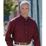 Bill Blass Premium Men's Long-Sleeve Sanded Gabardine Shirt at BILL BLASS